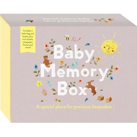 Baby Memory Box: A special place for precious keepsakes. Includes a little bag and boxes, plus mini books, notepaper, frame and more!