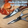 2 PCS Kitchen Scissors, Heavy Duty Sharp Kitchen Shears Set,