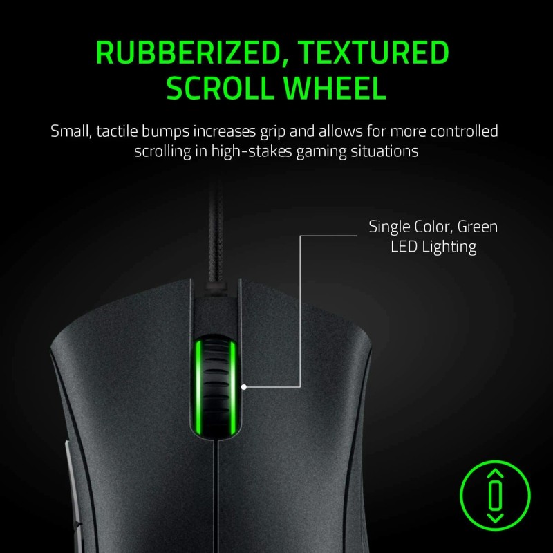Razer DeathAdder Essential Gaming Mouse Rubber Side Grips - Classic