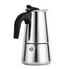 100ml/200ml/300ml/450ml Stainless Steel Pot Espresso Greca coffee maker for Induction