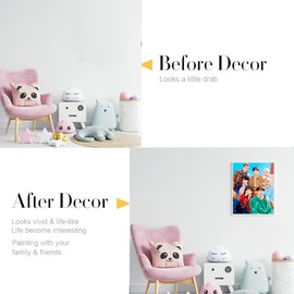 ZPPLD Paint by Numbers Adults, Kpop BTS Paint by Numbers, DIY Hand Painted Oil Painting Kit for Beginners and Adults, BTS Fan Item, BTS Fans Creative Gift, Home Decoration, Without Frame, 40 x 50 cm