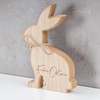 levandeo Easter Bunny Happy Easter Decoration Rabbit Height 20 cm
