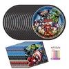 Avengers Party Supplies Pack for 16 Guests – Includes 9"