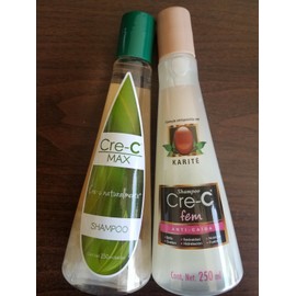 Cre-C NEW MIX Pack Cre-C Max Shampoo and Cre C Max Feminine 8.46 oz  250 ml  NEW