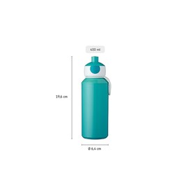 Campus Pop-up Water Bottle 400 ml - Dino
