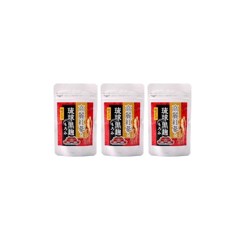 Korai Red Ginseng and Ryukyu Black Koji Mromi Supplement, 90