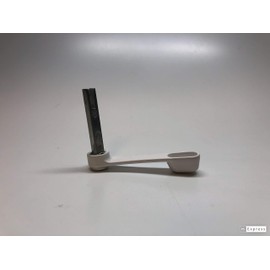 CRL Sliding Patio Door Latch Lever for Milgard, (White Extended 50mm)