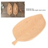Leaf Shape Wood Plate Storage Trays Tea Tray Dessert Dinner