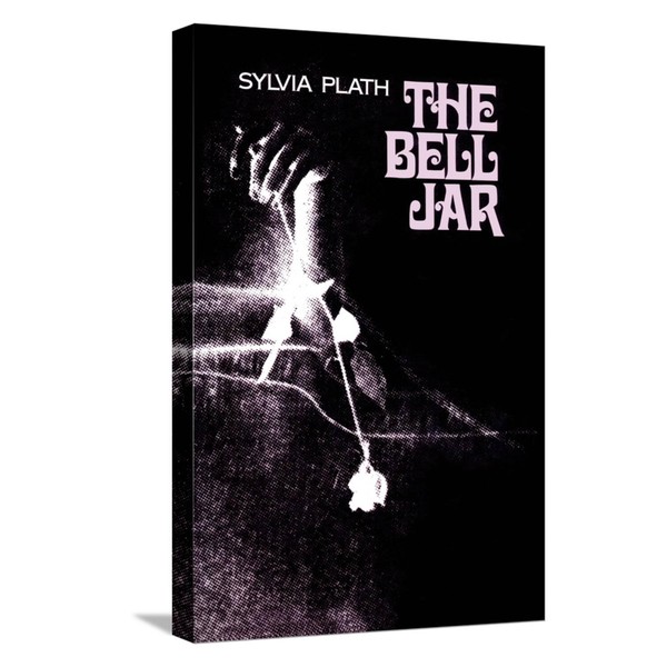 ART.COM Stretched Canvas Print The Bell Jar by Sylvia Plath,