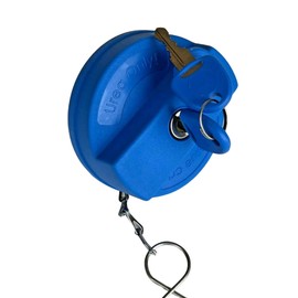 ACC Parts Locking AdBlue Fuel Tank Cap with Keys – 60mm Screw-Type Vented Compatible with Iveco DAF Ford Scania Renault Volvo Trucks – OEM 41298191, 12901600A