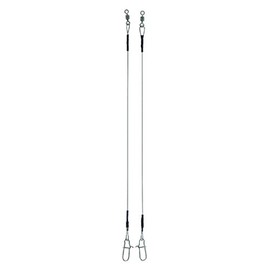 JENZI Titanium Leaders with Safety Swivel and Scandic Snap 7 kg 23 cm
