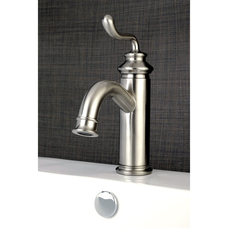Kingston Brass LS5413RL Royale Bathroom Faucet, Brushed Brass 5.88 x