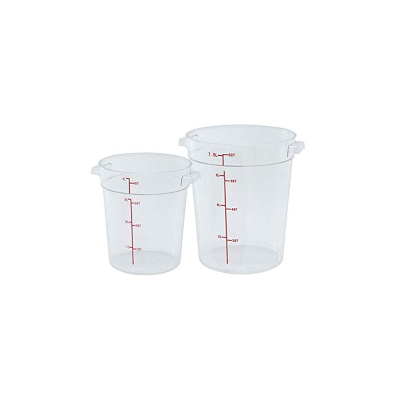 Winco D.W.L Polypropylene Storage Container 18 qt