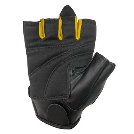 Verri | Guantes para Entrenar para Seguridad y protección de Manos y muñeca en Entrenamiento en Gimnasio o Gym, Rutina con Pesas, Negro, GD