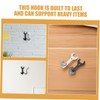 TEHAUX 16 pcs Wrench Shaped Multi Purpose Hanger for Bathroom