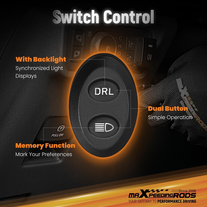 maXpeedingrods 2 X 3.5 Inch Off Road Lights 160W 19200LM,