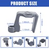 Cendasun Boat Fender Clips,Pontoon Boat Fender Clips for Square Rail,Quick