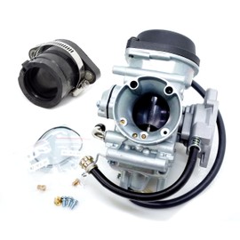 Carburetor & Joint Intake Boot Set For Yamaha Raptor 350 YFM350R 2004-2013