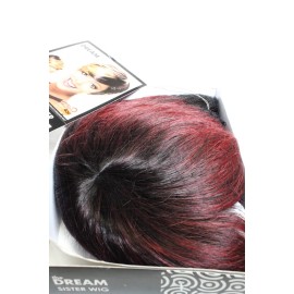 ZURY HOLLYWOOD SIS SISTER WIG 'The Dream' DR-H JENNER RT Red Hot Synthetic Wig