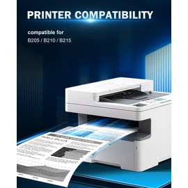 HALLOLUX B210 Compatible Toner Cartridges for Xerox B205 B210 B215 for B215DNI B205NI B210DNI B205MFP B215MFP 106R04347 (Black, 1-Pack)
