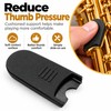 Rubber Saxophone Thumb Rest Cushion for Finger Support – Non-Slip