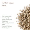 White Pepper Peppercorns Whole - White Peppercorn Spice 100g