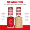 DAISY DND DND Gel Diva Polish Set, Mirrorball Collection, UV/LED