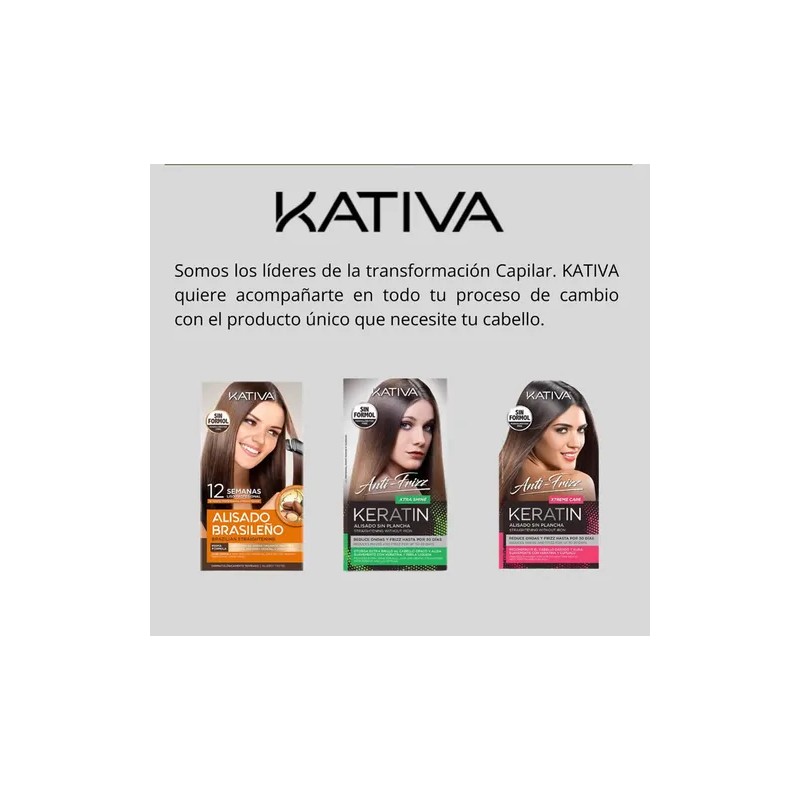 Kativa Tratamiento Capilar Intensivo Con Keratina 300ml