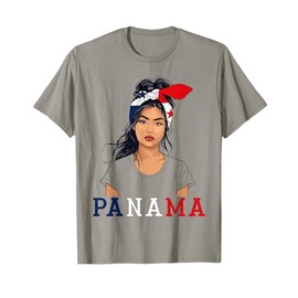 Panamanian Flag Heritage Products Women Souvenirs Panama T-Shirt