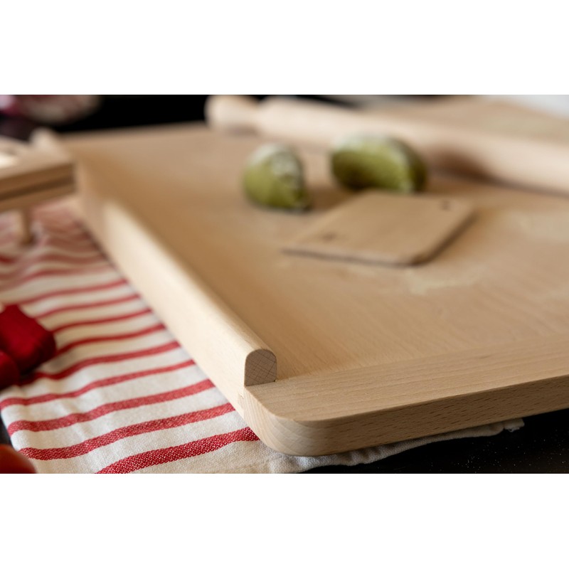 Marcato Wooden Dough Scraper with Side Hole | For Sharing