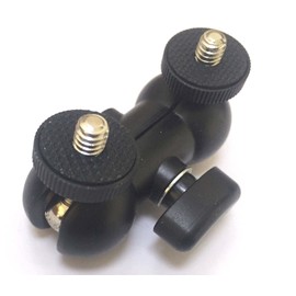 1x Video Camera Tripod Universal Support 1/4 Screw Adapter Magic Arm Crab Clamp Wall Fixator Platform Monitor-ing Bracket Strange Hand Hot Shoe Double Ball Clip Photograph Parts Accessories