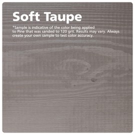 Rubio Monocoat WoodCream 200 ft² - Soft Taupe | Wax-Based & Water-Repellent Wood Cream for Vertical Exterior Surfaces | 1 L