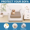 Smiry - Fundas de cojín para sofá, fundas elásticas y
