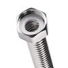 sourcing map Corrugated Pipe Stainless Steel Water Pipe G3/4 Internal
