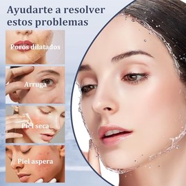 4PCS Mascarillas Faciales, Mascarilla Bio Colágeno, Reafirma e hidrata la piel, reduce los poros, Mascarilla Nocturna de Colágeno Profundo para...    