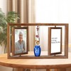 Contid Small Urn for Human Ashes and Memorial Picture Frame