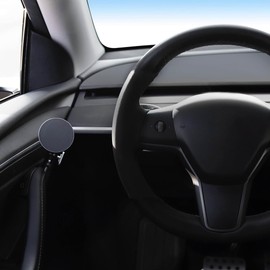 VION Model 3/Y Premium Alloy Phone Mount (2026-2025 New Model Y, 2024-2022 Model Y, 2023-2021 Model 3)