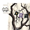 Spooky Dogs Halloween Curtains and Valances Set 3 Piece