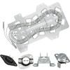 Alltemp DC47-00019A Dryer Heating Element, DC96-00887A and DC47-00016A Thermal Fuse,