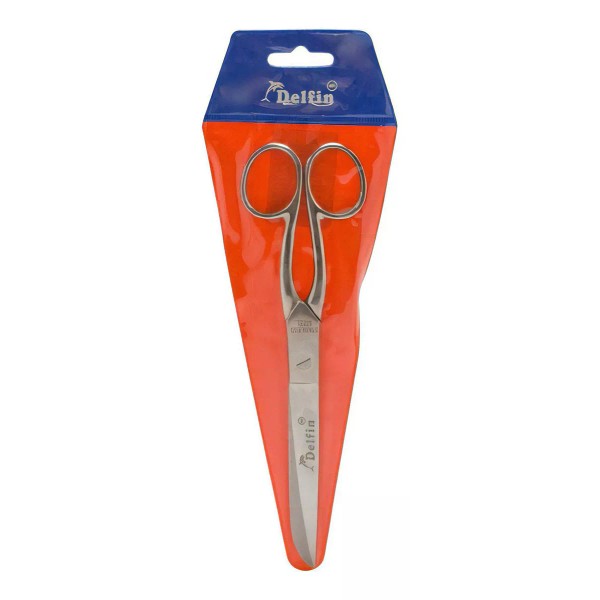 Delfín Tijera Acero Inoxidable P/ Modista 8puLG Cortar Tela Delfin
