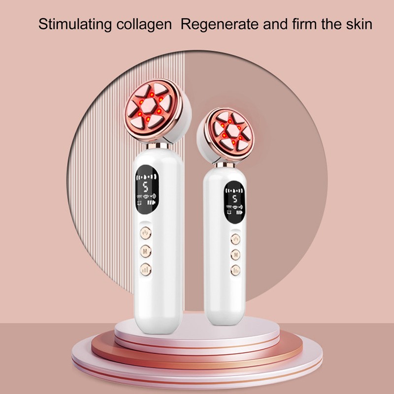 RF Face Beauty Machine 5 Gears Promote Collagen Microcurrent Skin
