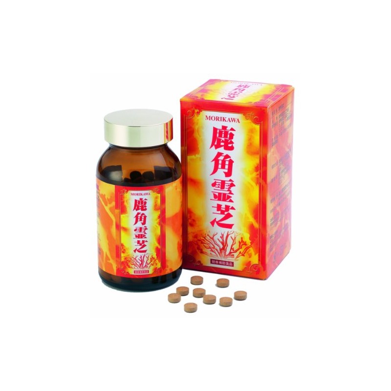 Morikawa Reishi Deer Antlers 300 Tablets