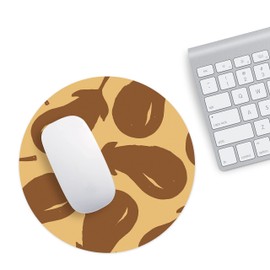 Questo Casa, Runden Digital Bedruckt Mauspad, rutschfeste Unterseite, für Büro und Zuhause, Durchmesser: 22 cm