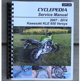 i5motorcycle Service & Repair Manual for Kawasaki Versys KLE650 KLE 650 2007-2014