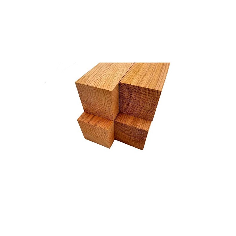 Barrington Hardwoods Butternut Carving Blocks Lumber Turning Squares - 2"