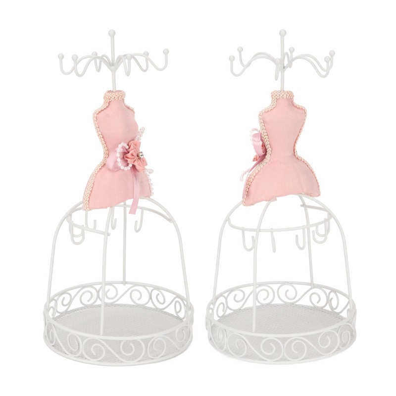 Jewelry Displays Stand Mannequin Princess Model Dress Rack for Hanging