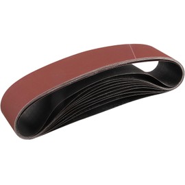 STEBRUAM Sanding Belts 100 x 915 Grit 400 Pack of 10