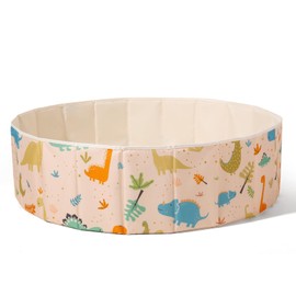 TRENDPLAY Ball Pit for Toddlers Babies Children Dogs Collapsible Ball Pits Play Tent, Crawl Playpen Ball Pool Playhouse Playpen with Storage Bag, for Boys Girls Birthday, Dinosaurs