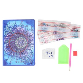 5D Diamond Painting Notebook Kit Special Shaped DIY Diamond Embroidery Diary Book
