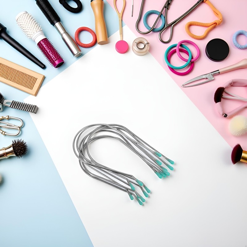 8 Pcs Hot Curler Clips Replacement Kit, Hot Roller Clips